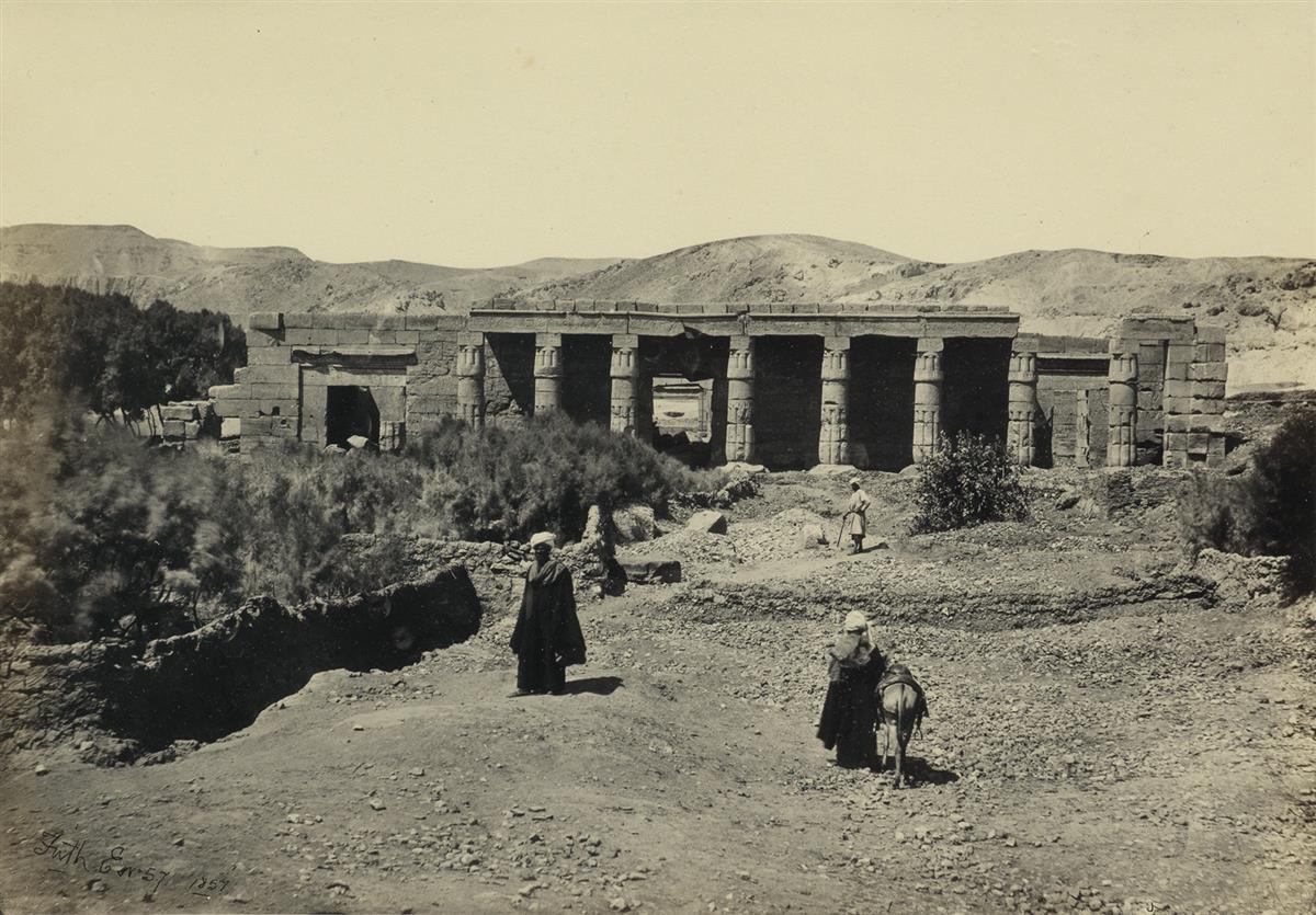 FRANCIS FRITH (1822-1898) Suite of 22 photographs from Egypt and Palestine, Volumes I and II, comprising 13 of Palestine and 9 of Egypt